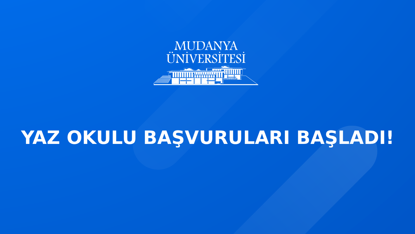 Yaz Okulu Başvuruları Başladı