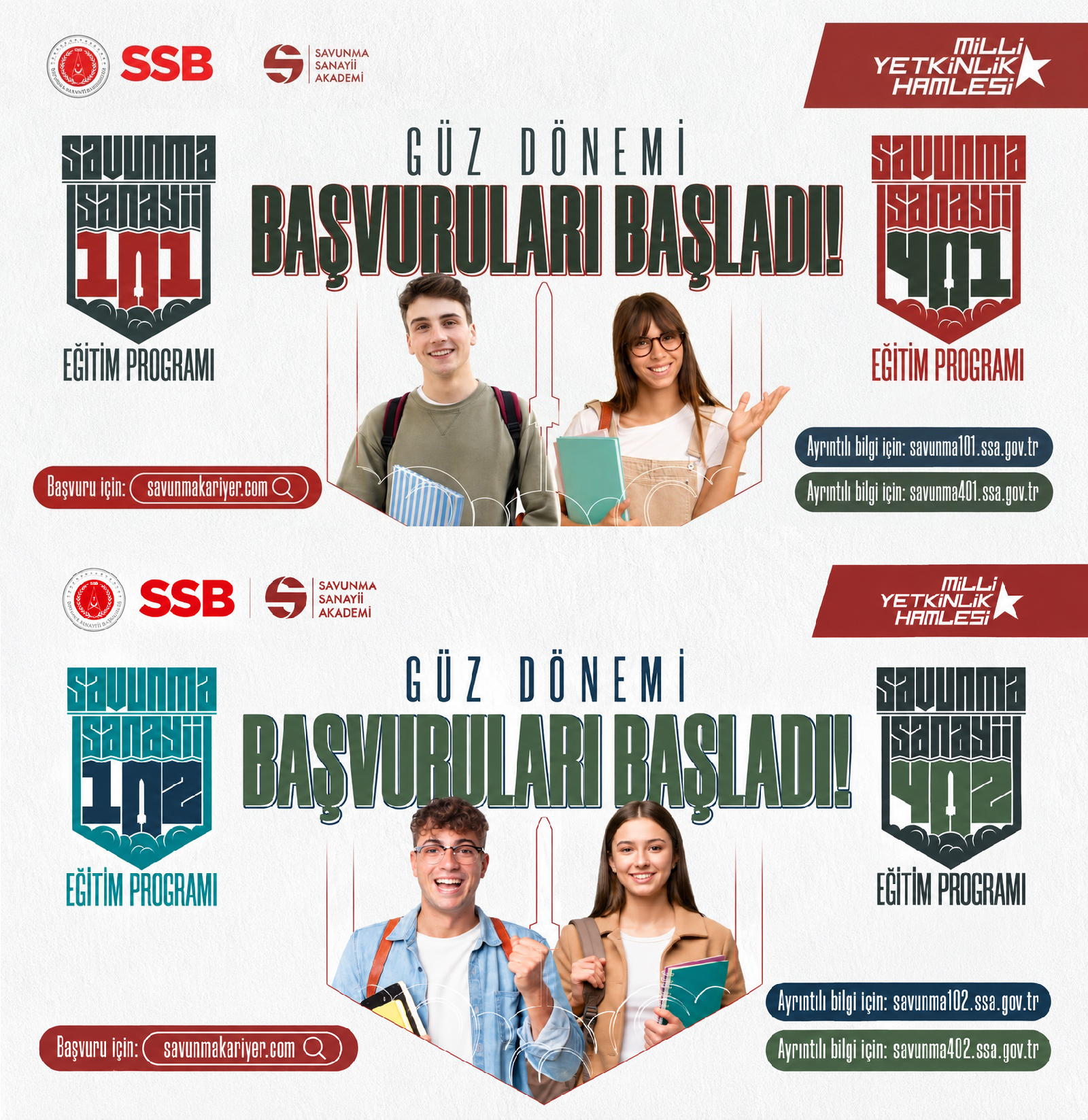 Savunma Sanayii Akademi Dersleri için yeni dönem başvuruları başladı