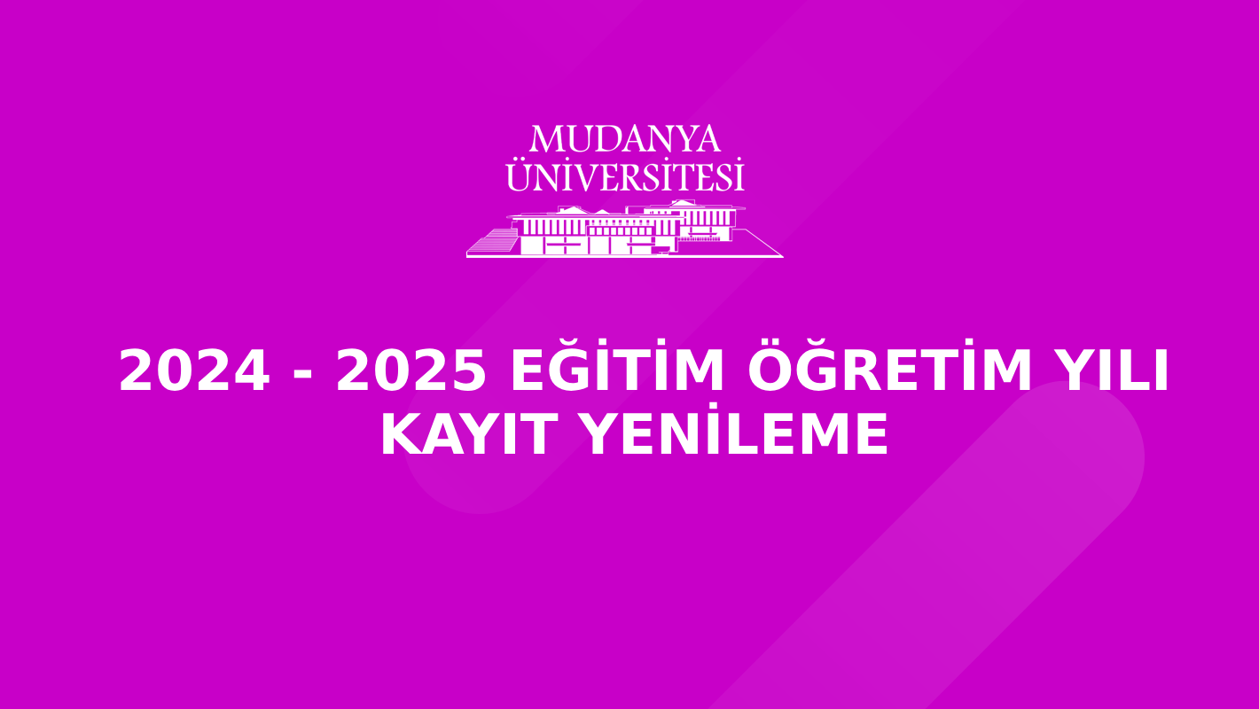 Öğrenim Ücreti Ödeme - Kayıt Yenileme