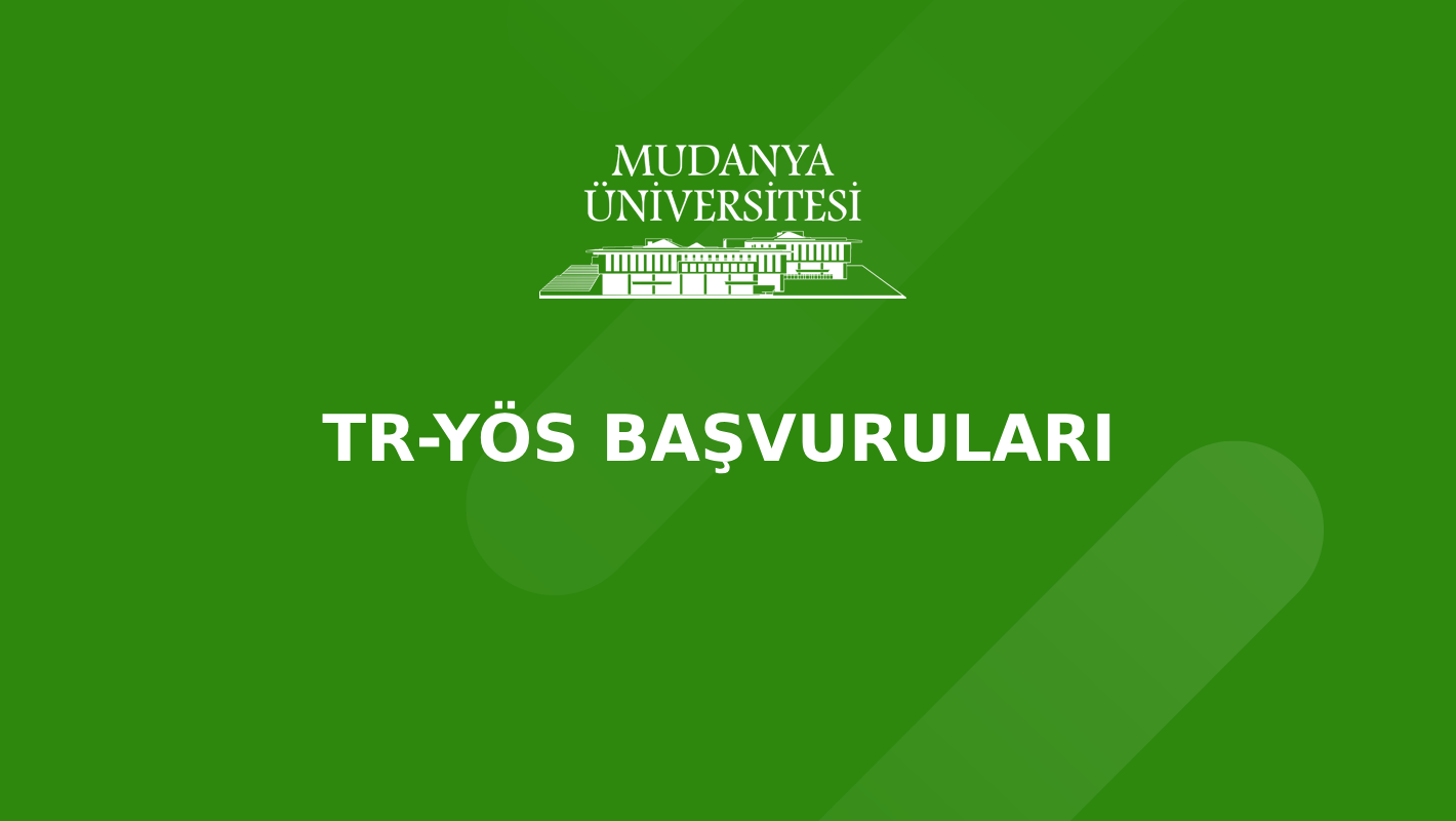 Türkiye Yurt Dışından Öğrenci Kabul Sınavı (TR-YÖS) başvuruları