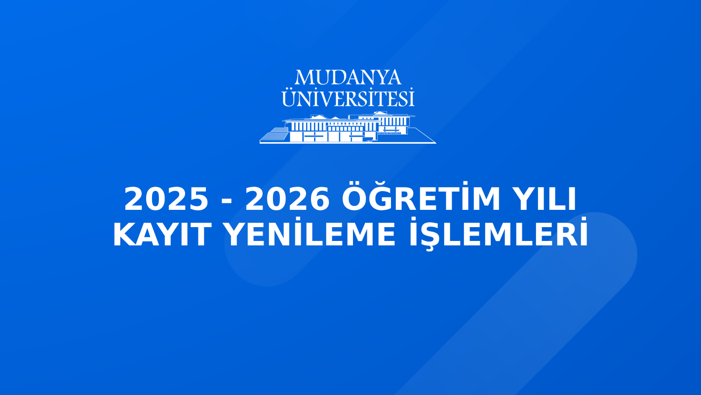 Kayıt Yenileme İşlemleri Hakkında