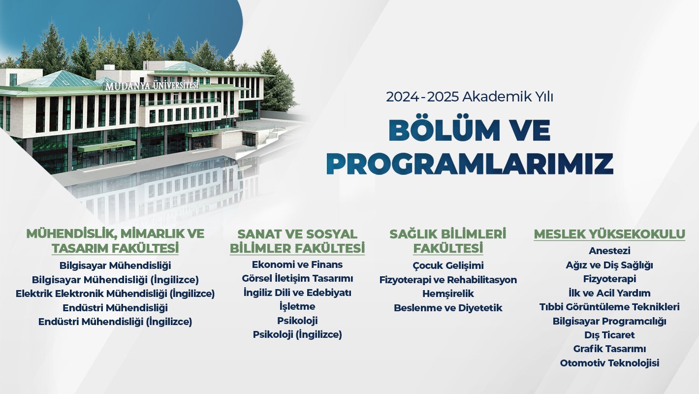 Yeni Bölümlerimiz Açıldı
