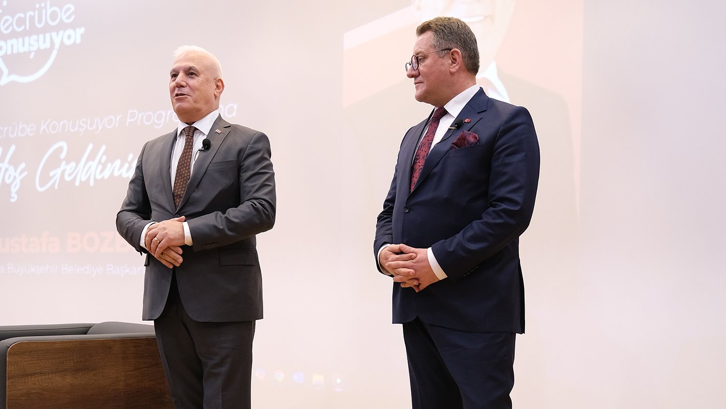 Başkan Bozbey Tecrübelerini öğrencilerimizle Paylaştı