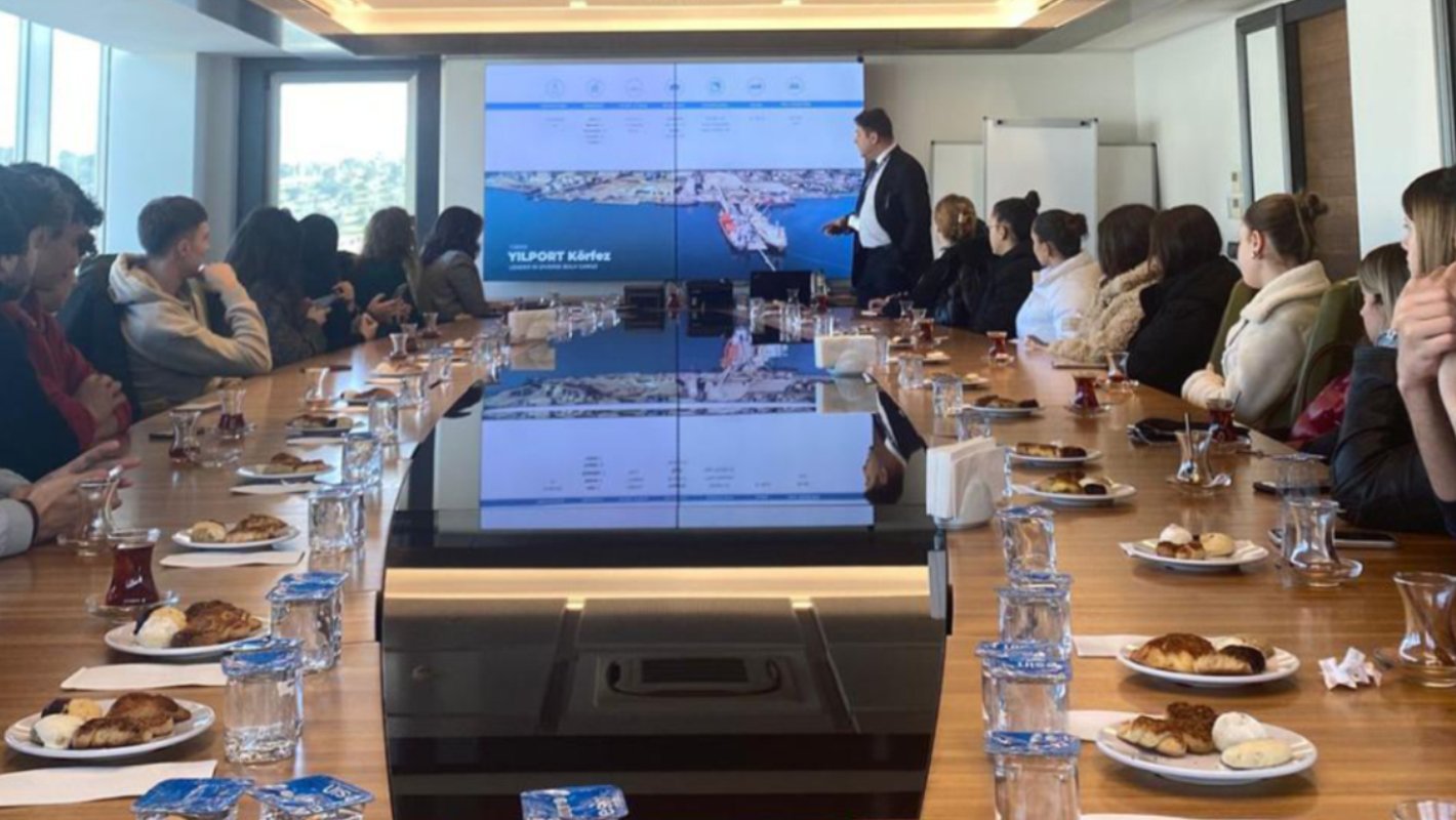 Dış Ticaret Programı’ndan Gemlik Limanı’na inceleme Gezisi