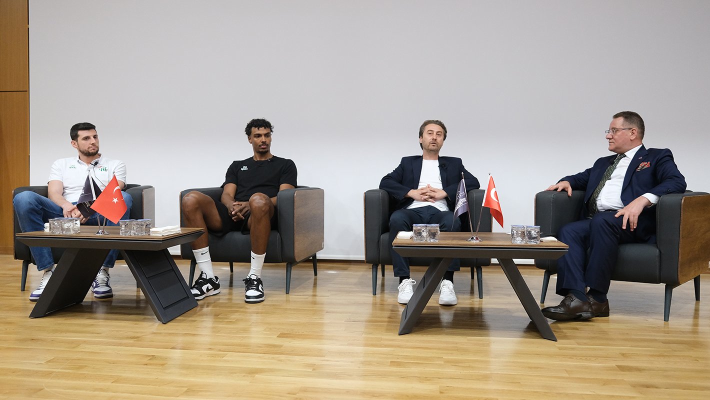 Bursaspor Basketbol Başkanı Sezgin Mudanya Üniversitesi’nde öğrencilerle Buluştu