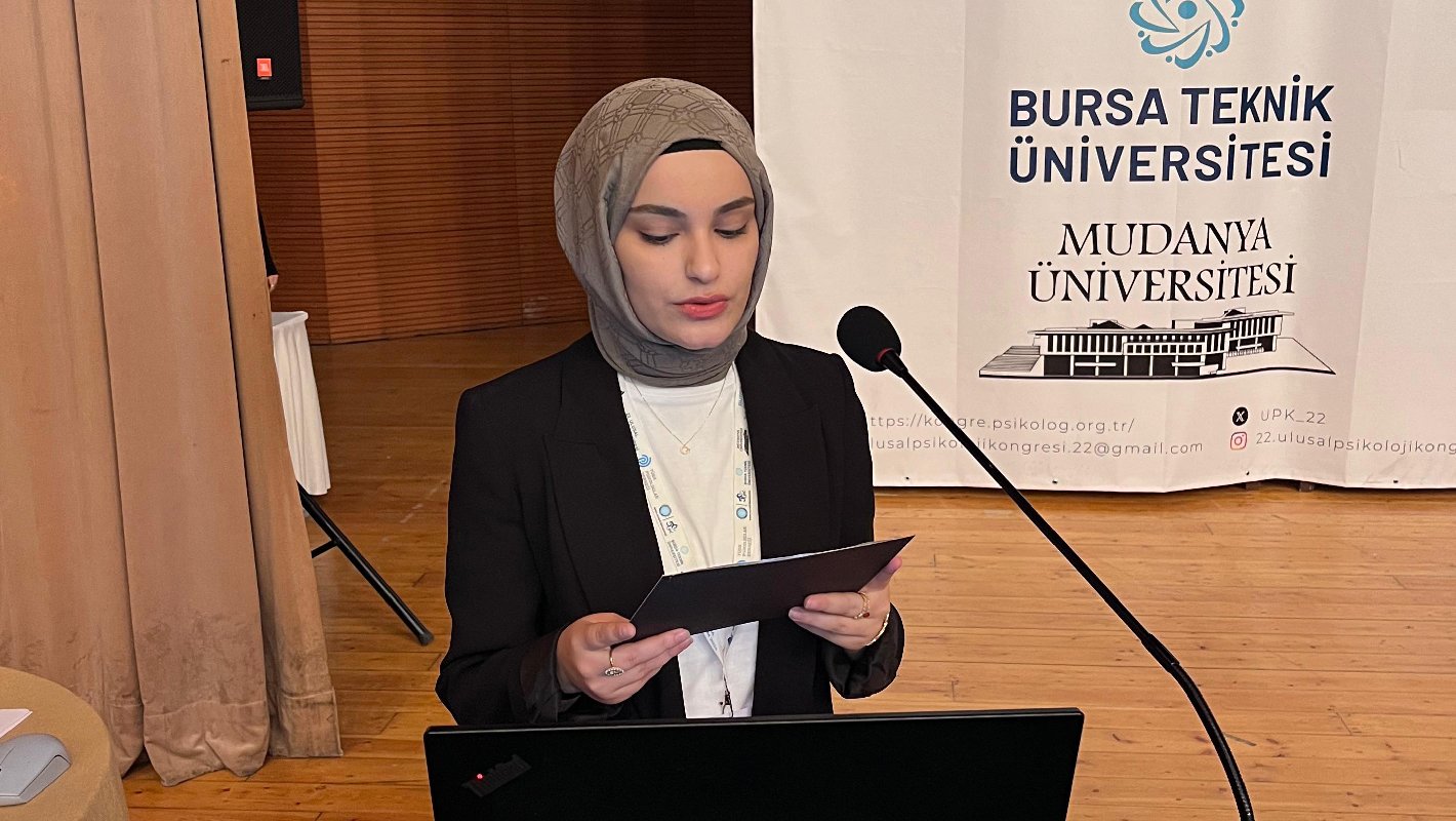 22. Ulusal Psikoloji Kongresi’ne Mudanya Üniversitesi Damgası