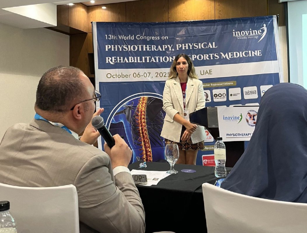 Dubai’deki Fizyoterapi Kongresi’ne Katıldık