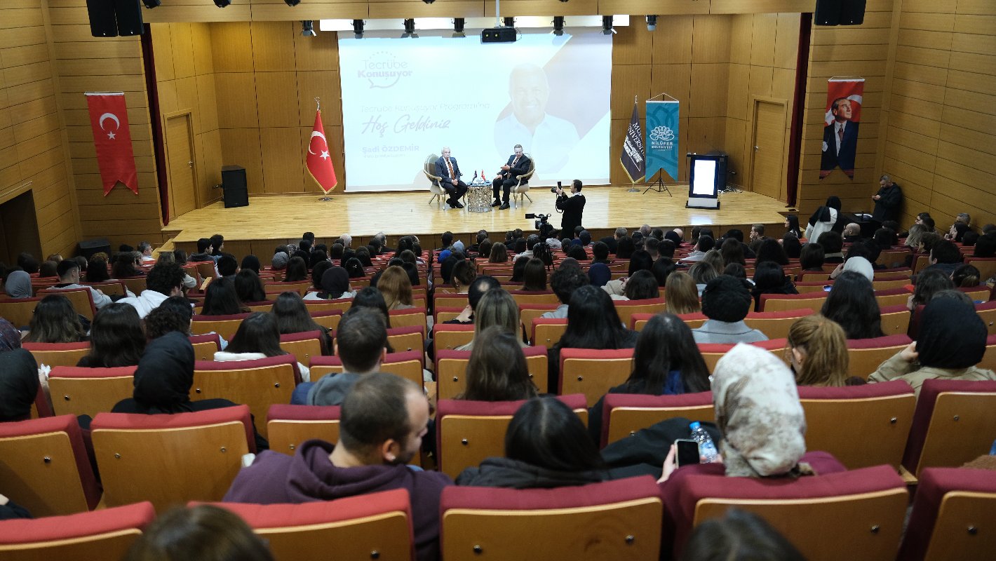 Başkan Şadi Özdemir Tecrübelerini Paylaştı