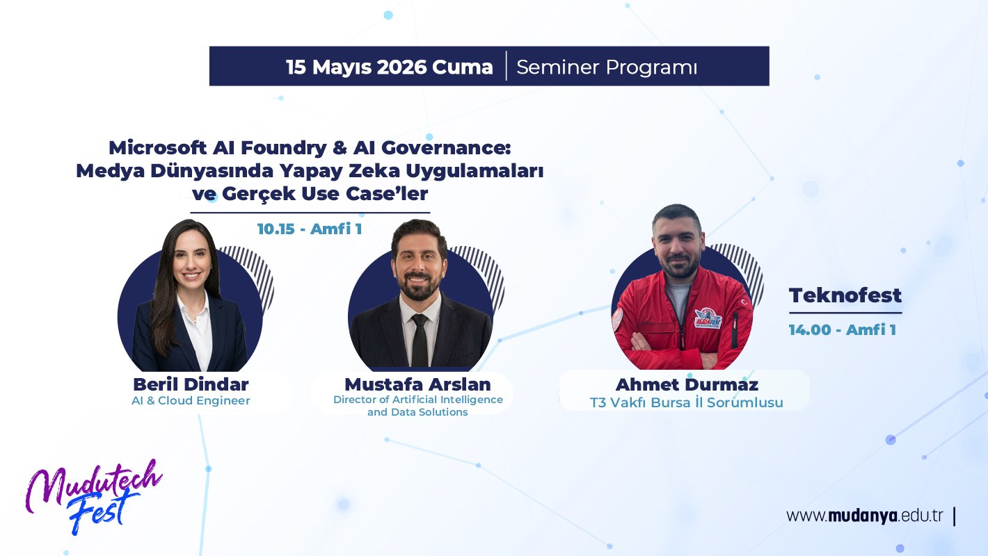 MUDUTECHFEST 2026 ile Teknolojinin Geleceğini Keşfetmeye Hazır Mısın?