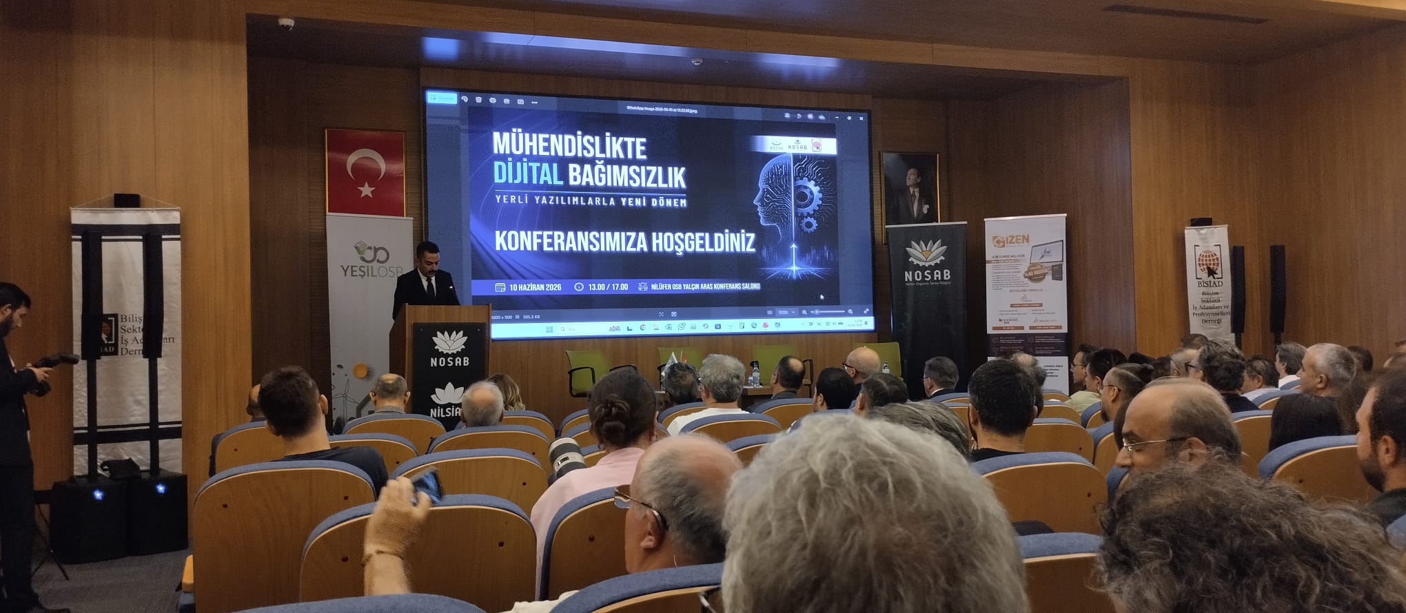 Mühendislikte Dijital Bağımsızlık Konferansı’na Katılım Sağladık