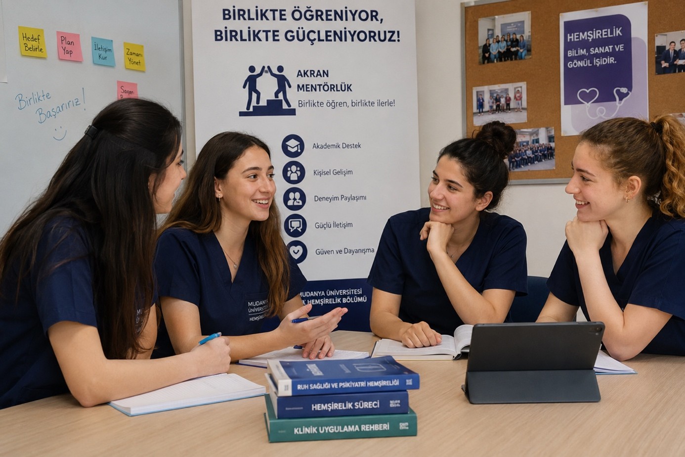 Birlikte Öğreniyor, Birlikte Güçleniyorlar: Yapılandırılmış Akran Mentörlüğü ile Geleceğin Hemşireleri Yetişiyor