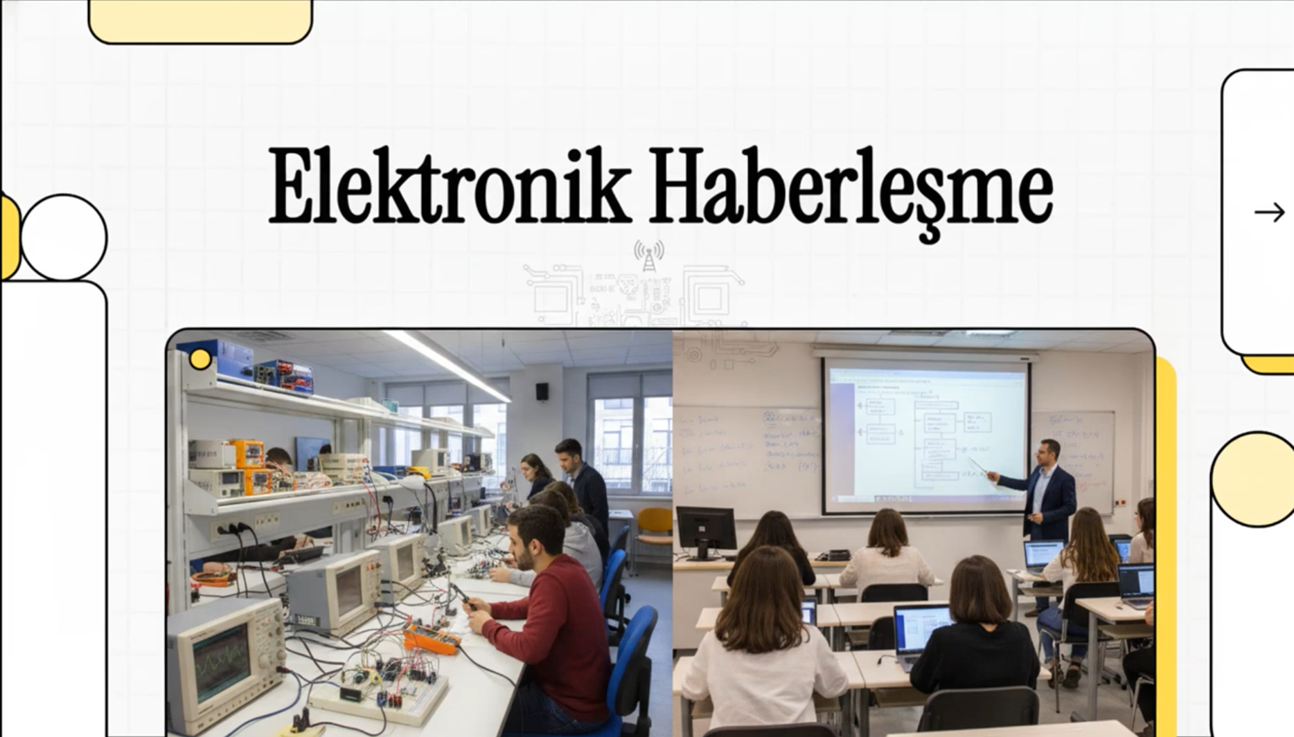Elektronik Haberleşme Teknolojisi Programı Tanıtım Videosu