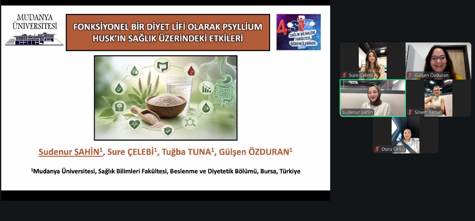 Beslenme ve Diyetetik Öğrencilerinden Psyllium Husk’ın Sağlık Üzerindeki Etkilerine Bilimsel Bakış