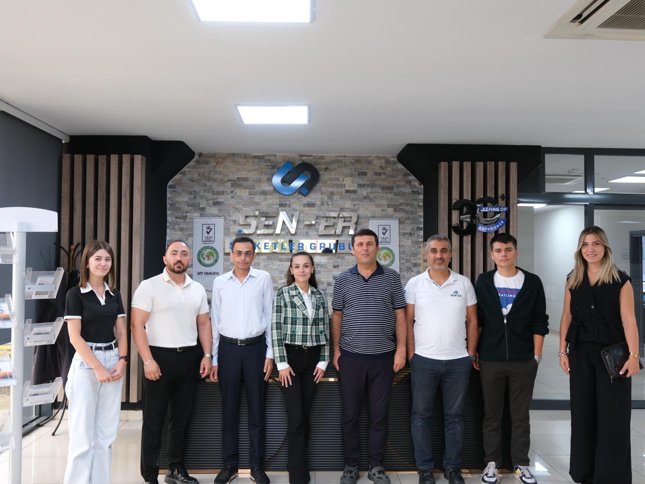 Malzeme Bilimi ve Teknolojileri Bölümümüzden Şen-er Şirketler Grubu’na Ziyaret