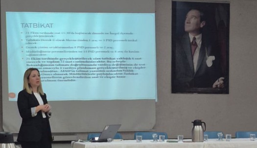 Mudanya Üniversitesi Afet Psikososyal Destek Grubu Toplantısına Katıldı