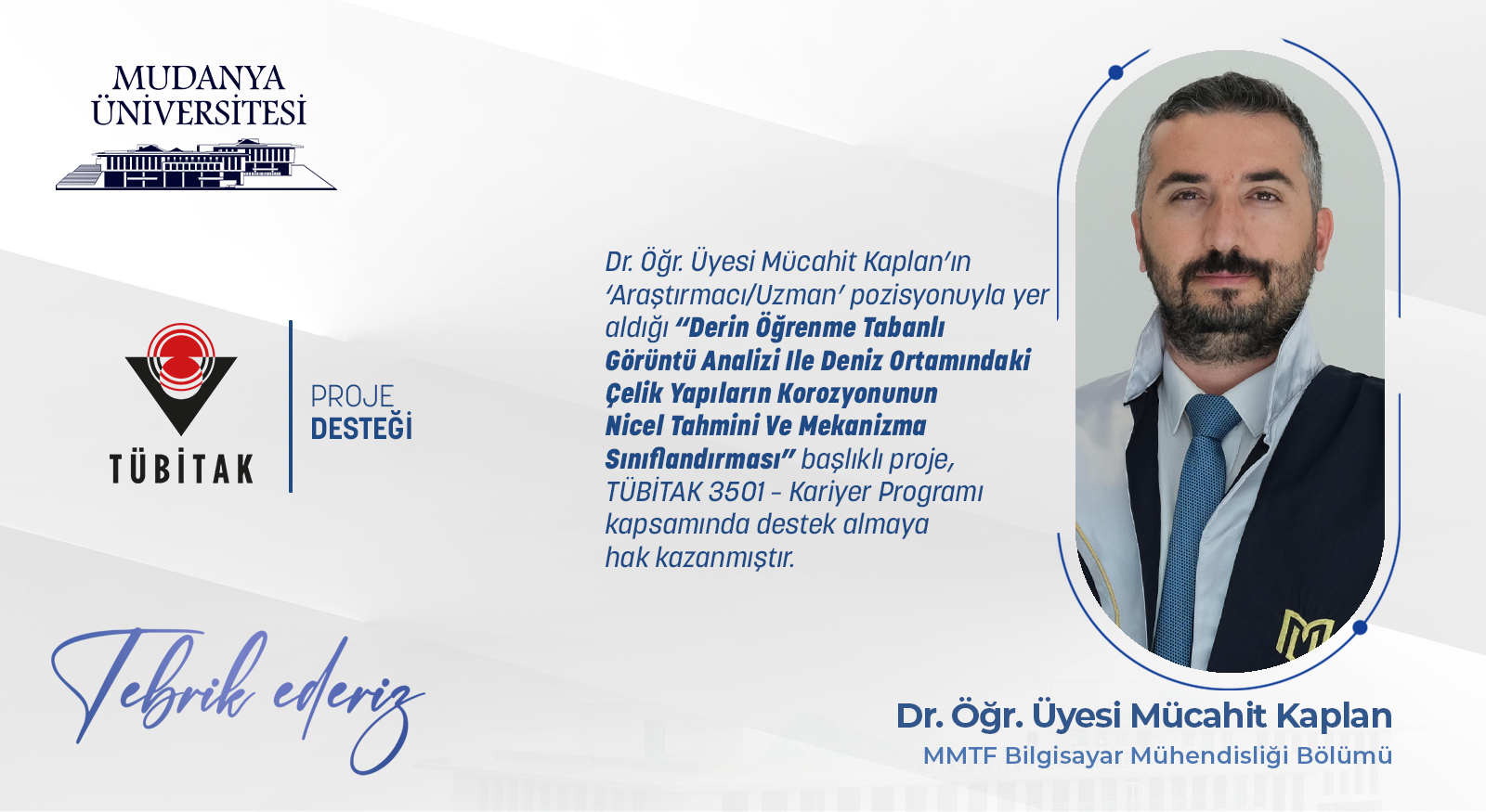 Tübitak Proje Desteği