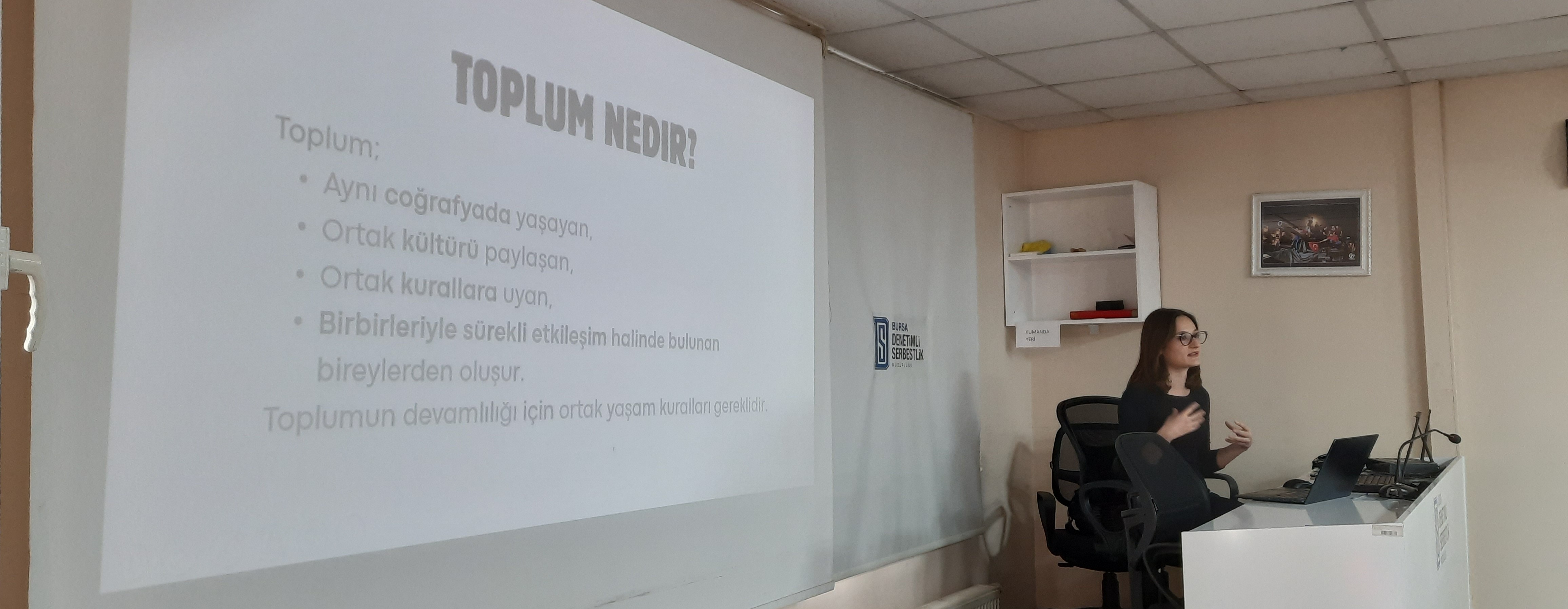 Psikoloji Bölümümüzden “Toplumsal Değerler ve Normlar” Konferansı