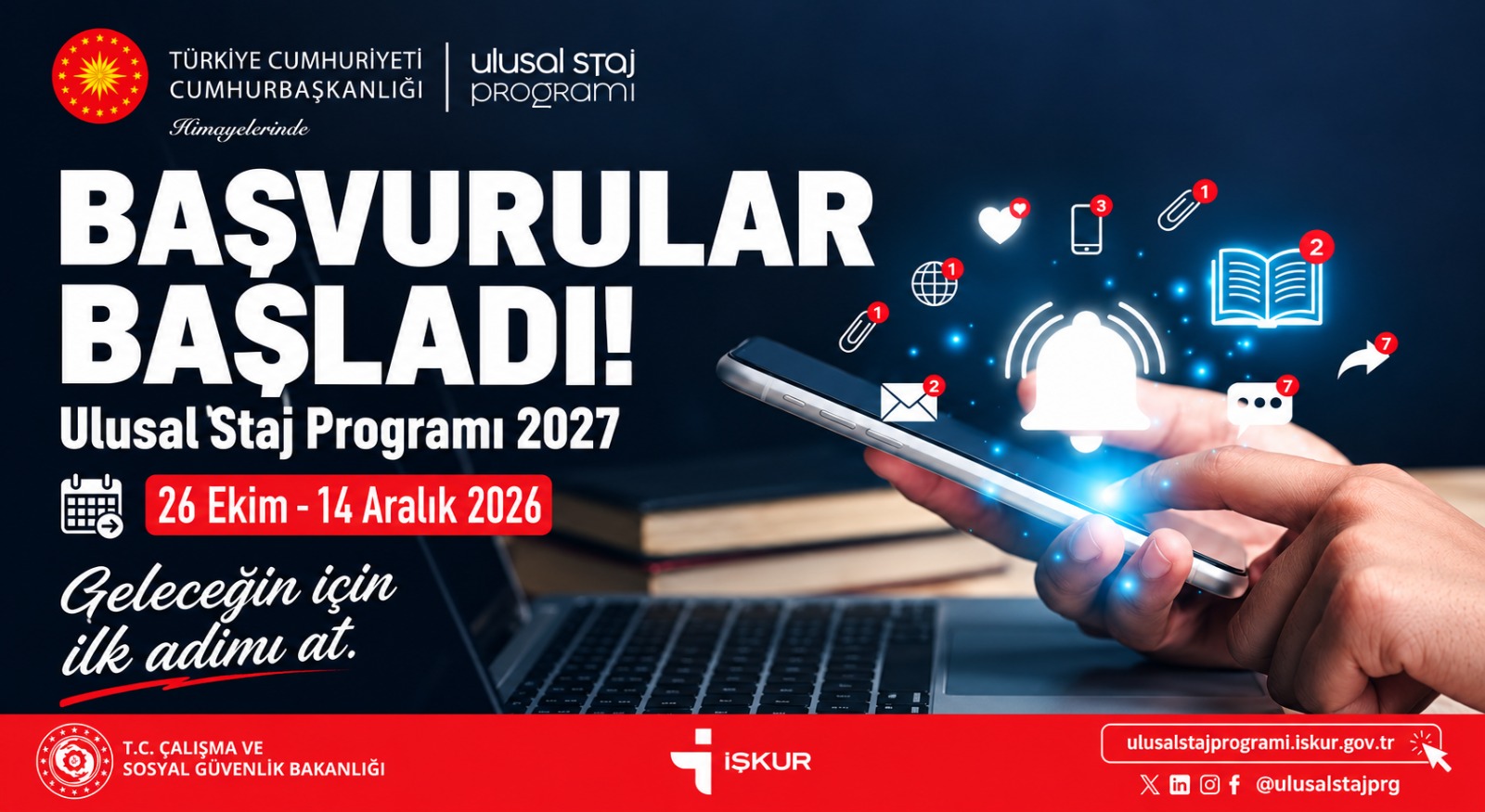Geleceğin için ilk adımı at!